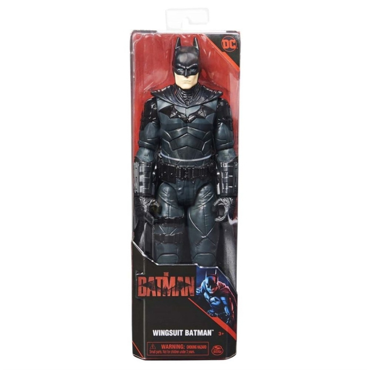 BATMAN Filmfigur 30 cm - BATMAN Vingdräkt (6061621) i gruppen LEKSAKER, BARN- & BABYPRODUKTER / Leksaker / Figurer & Miniatyrer hos TP E-commerce Nordic AB (C82989)