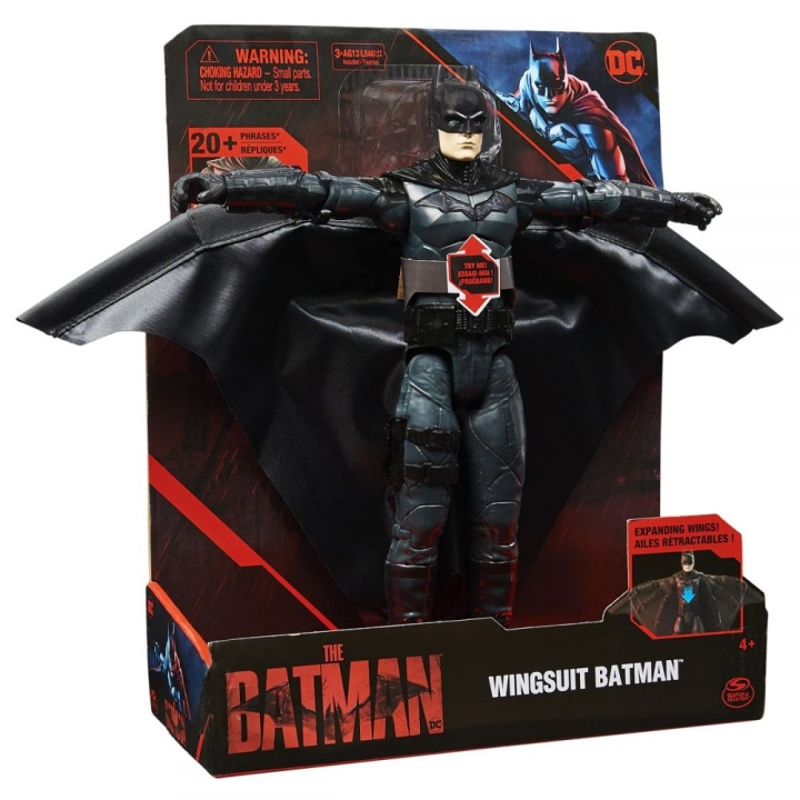 BATMAN Filmfigur med funktion 30 cm (6060523) i gruppen LEKSAKER, BARN- & BABYPRODUKTER / Leksaker / Figurer & Miniatyrer hos TP E-commerce Nordic AB (C82993)