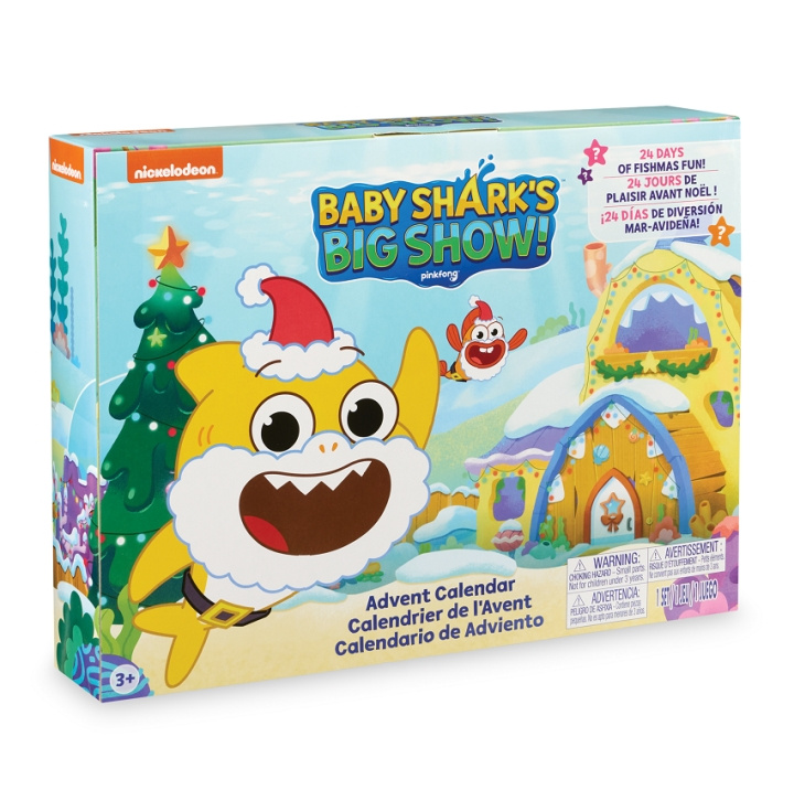 Baby Shark Adventskalender (61674) i gruppen LEKSAKER, BARN- & BABYPRODUKTER / Leksaker / Adventskalendrar hos TP E-commerce Nordic AB (C83000)