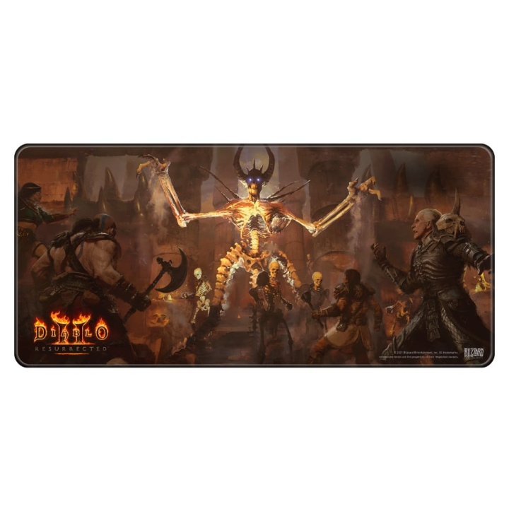 Blizzard Diablo 2: Resurrected Mephisto Mousepad, XL i gruppen DATORER & KRINGUTRUSTNING / Gaming / Musmattor hos TP E-commerce Nordic AB (C83016)