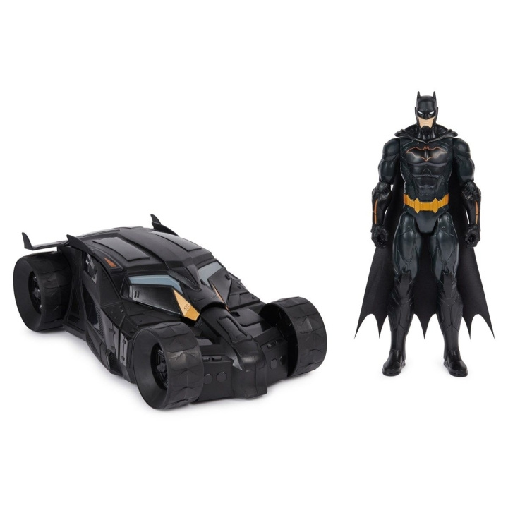 BATMAN Value Batmobile med 30 cm figur (6058417) i gruppen LEKSAKER, BARN- & BABYPRODUKTER / Leksaker / Leksaksbilar & andra fordon hos TP E-commerce Nordic AB (C83019)