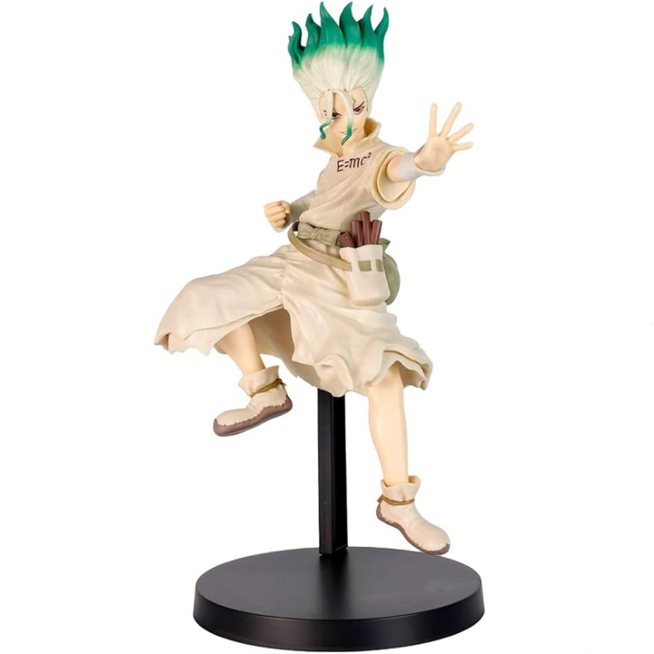 Banpresto Dr.Stone Banpresto Dr.Stone - Figur av Stone World Senku Ishigami Ⅱ i gruppen SPORT, FRITID & HOBBY / Roliga prylar / Samlarobjekt hos TP E-commerce Nordic AB (C83097)