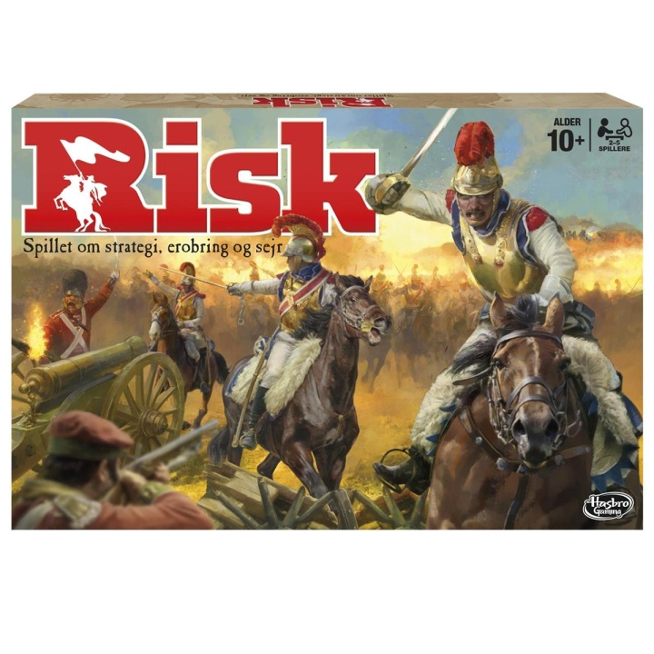 Hasbro Risk - Spelet om strategi, erövring och seger (UK) i gruppen LEKSAKER, BARN- & BABYPRODUKTER / Leksaker hos TP E-commerce Nordic AB (C83224)