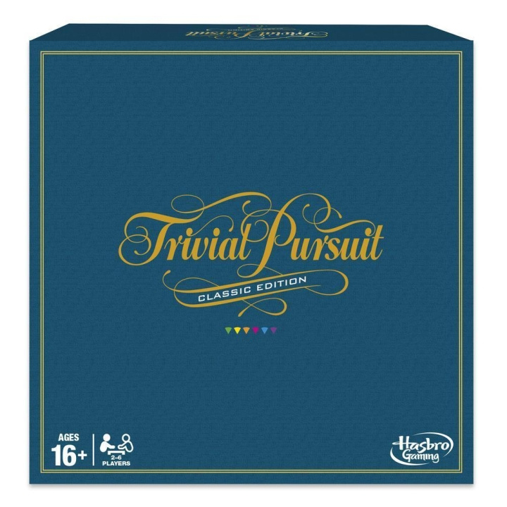 Hasbro Trivial Pursuit Klassisk utgåva (NO) i gruppen LEKSAKER, BARN- & BABYPRODUKTER / Spel / Sällskapsspel hos TP E-commerce Nordic AB (C83225)