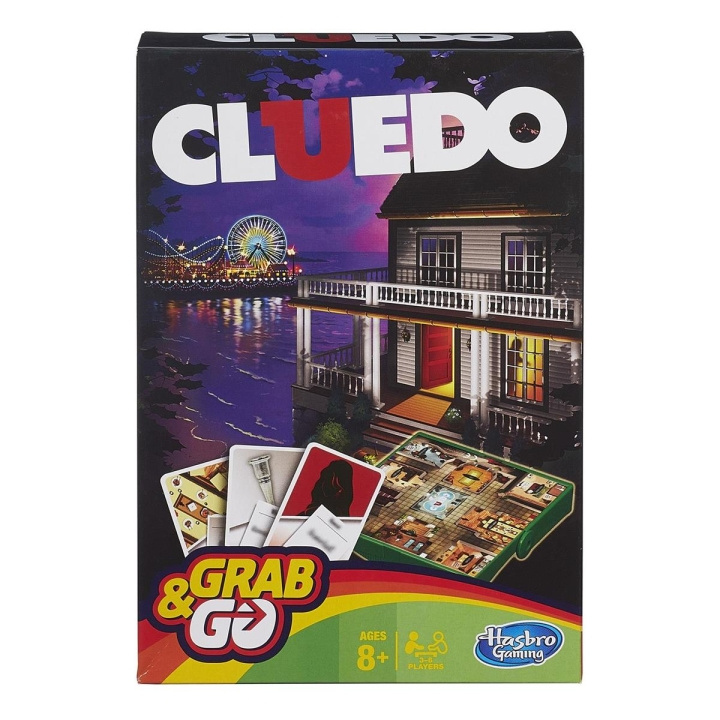 Hasbro Grab & Go Cluedo i gruppen LEKSAKER, BARN- & BABYPRODUKTER / Leksaker / Sällskapsspel / Familjespel hos TP E-commerce Nordic AB (C83227)