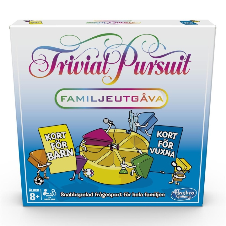 Hasbro Trivial Pursuit Familj (SE) i gruppen LEKSAKER, BARN- & BABYPRODUKTER / Spel / Sällskapsspel hos TP E-commerce Nordic AB (C83228)