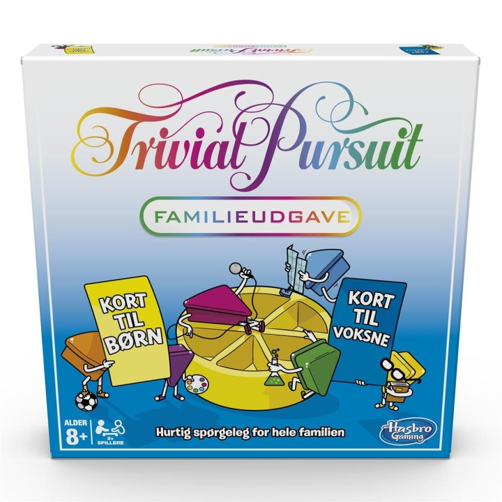 Hasbro Trivial Pursuit Familj (DK) i gruppen LEKSAKER, BARN- & BABYPRODUKTER / Spel / Sällskapsspel hos TP E-commerce Nordic AB (C83229)