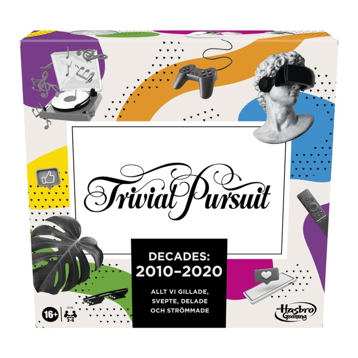 Hasbro Trivial Pursuit Decades: 2010-2020 (SE) i gruppen LEKSAKER, BARN- & BABYPRODUKTER / Spel / Sällskapsspel hos TP E-commerce Nordic AB (C83241)