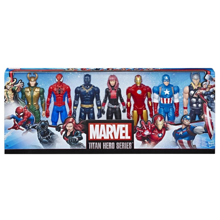 Avengers Titan Hero Collection 7-pack i gruppen LEKSAKER, BARN- & BABYPRODUKTER / Leksaker / Figurer & Miniatyrer hos TP E-commerce Nordic AB (C83242)