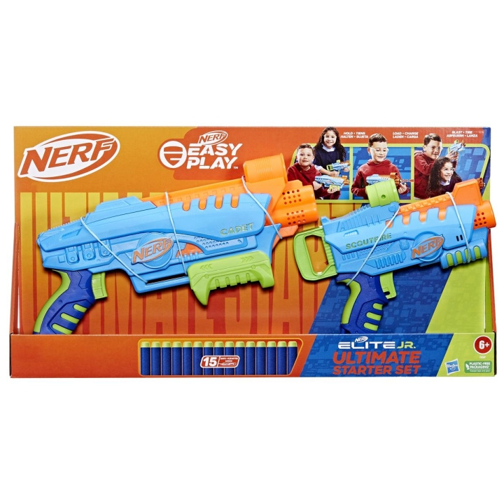 NERF N-Strike Elite Jr Ultimate Startset i gruppen LEKSAKER, BARN- & BABYPRODUKTER / Leksaker / Actionlek hos TP E-commerce Nordic AB (C83270)