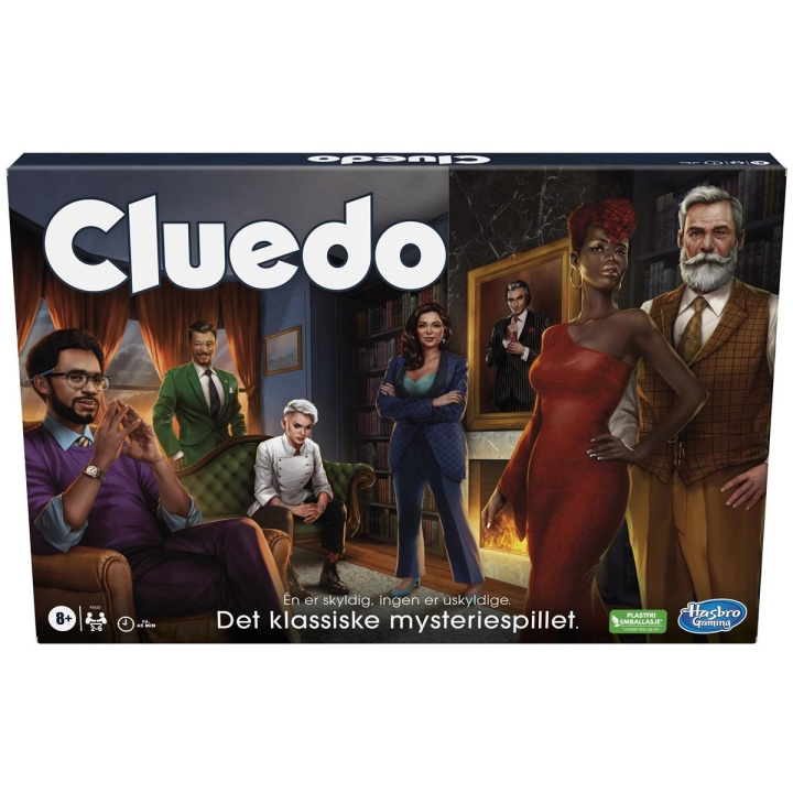 Hasbro Cluedo Classic (NO) i gruppen LEKSAKER, BARN- & BABYPRODUKTER / Leksaker / Sällskapsspel / Familjespel hos TP E-commerce Nordic AB (C83274)