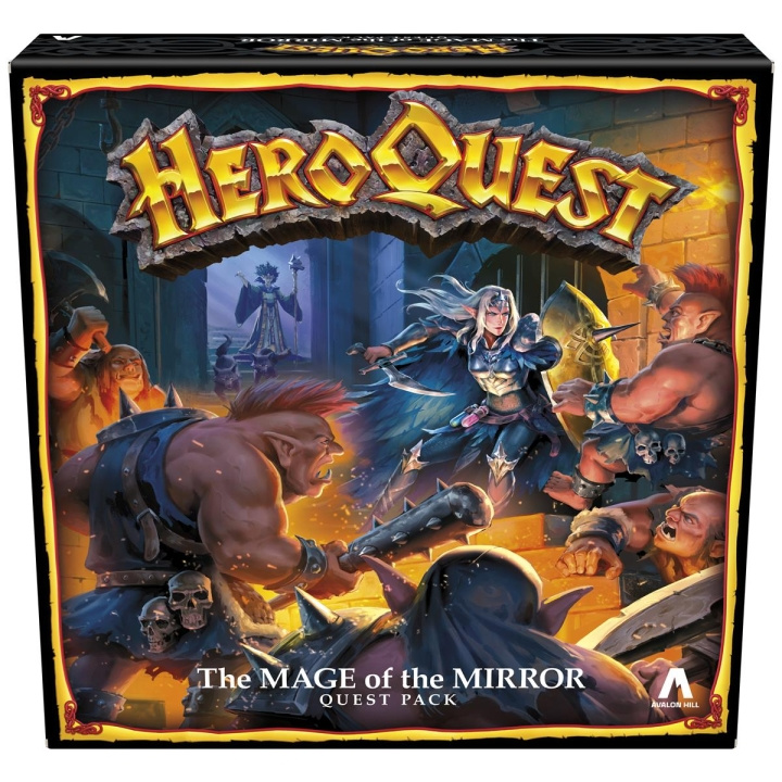 Hasbro HeroQuest Expansion The Mage of the Mirror Quest Pack (EN) i gruppen LEKSAKER, BARN- & BABYPRODUKTER / Leksaker / Sällskapsspel / Familjespel hos TP E-commerce Nordic AB (C83278)