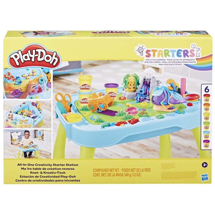 Play-Doh lekset All in One Kreativitet Startstation i gruppen LEKSAKER, BARN- & BABYPRODUKTER / Leksaker / Leklera, leksand och tillbehör hos TP E-commerce Nordic AB (C83291)