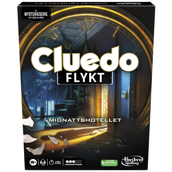 Hasbro Cluedo Escape Deception på High Rise Hotel (SE) i gruppen LEKSAKER, BARN- & BABYPRODUKTER / Leksaker / Sällskapsspel / Familjespel hos TP E-commerce Nordic AB (C83292)