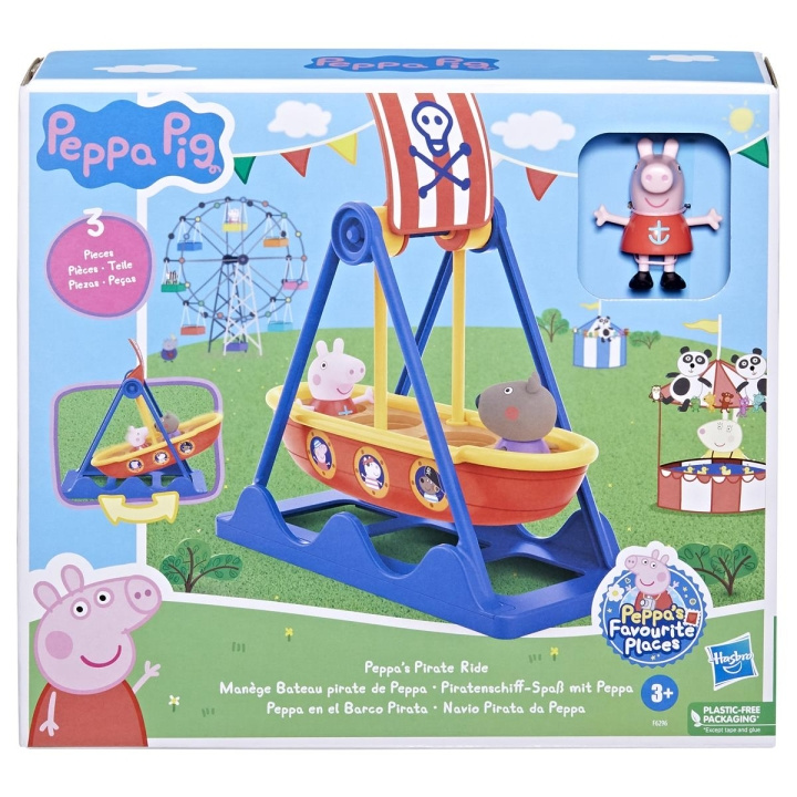 Hasbro Peppa Pig Peppa`s Pirate Ride i gruppen LEKSAKER, BARN- & BABYPRODUKTER / Leksaker / Lekset hos TP E-commerce Nordic AB (C83294)