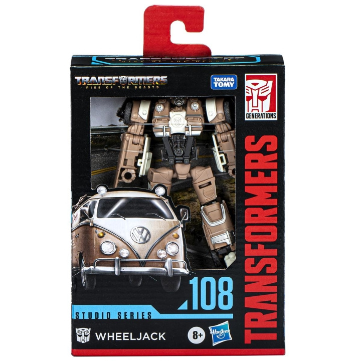 Transformers Generations Studio Series Deluxe 108 Wheeljack i gruppen LEKSAKER, BARN- & BABYPRODUKTER / Leksaker / Figurer, Miniatyrer & tillbehör hos TP E-commerce Nordic AB (C83324)