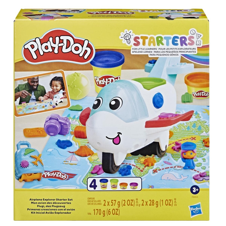 Play-Doh Starters lekset Flygplansutforskaren i gruppen LEKSAKER, BARN- & BABYPRODUKTER / Leksaker / Leklera, leksand och tillbehör hos TP E-commerce Nordic AB (C83340)