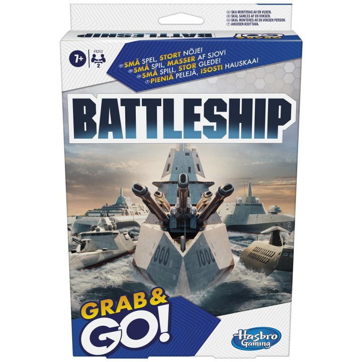 Hasbro Grab & Go Battleship i gruppen LEKSAKER, BARN- & BABYPRODUKTER / Spel / Sällskapsspel hos TP E-commerce Nordic AB (C83344)