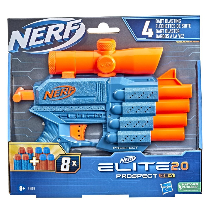 NERF N-Strike Elite 2.0 Prospect QS-4 i gruppen LEKSAKER, BARN- & BABYPRODUKTER / Leksaker / Actionlek hos TP E-commerce Nordic AB (C83354)