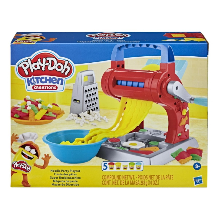 Play-Doh Kitchen Creations Noodle Party lekset i gruppen LEKSAKER, BARN- & BABYPRODUKTER / Leksaker / Pyssel hos TP E-commerce Nordic AB (C83369)