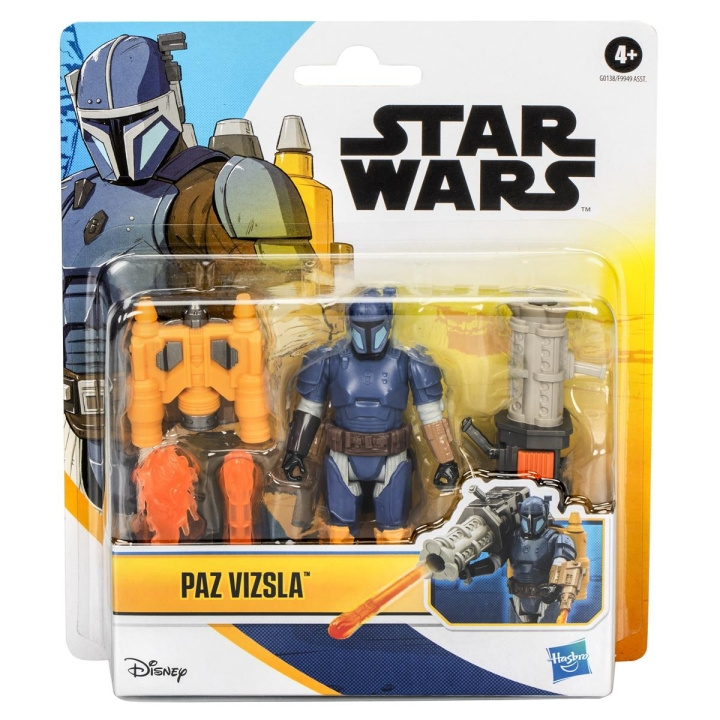 Star Wars Epic Hero Series 4 tum Deluxe-figur Paz Vizsla i gruppen LEKSAKER, BARN- & BABYPRODUKTER / Leksaker / Figurer, Miniatyrer & tillbehör hos TP E-commerce Nordic AB (C83378)