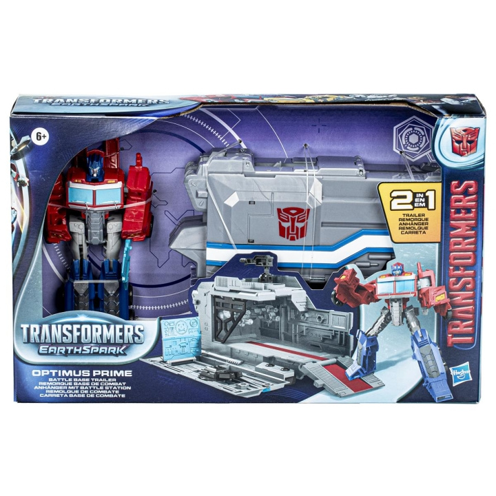 Transformers EarthSpark Optimus Prime Trailer i gruppen LEKSAKER, BARN- & BABYPRODUKTER / Leksaker / Figurer, Miniatyrer & tillbehör hos TP E-commerce Nordic AB (C83394)