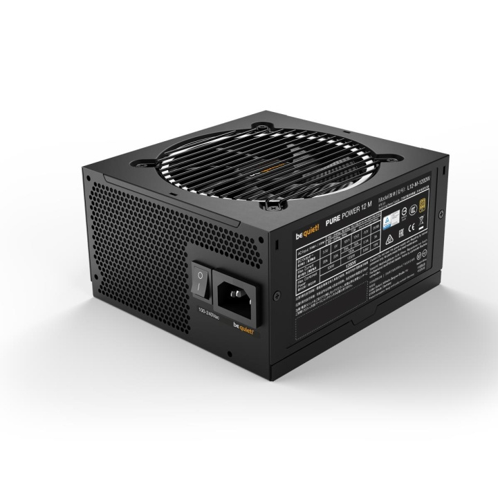 be quiet! Pure Power 12 M 1200W 3.0 nätaggregat i gruppen DATORER & KRINGUTRUSTNING / Datorkomponenter / Nätaggregat/PSU hos TP E-commerce Nordic AB (C83426)