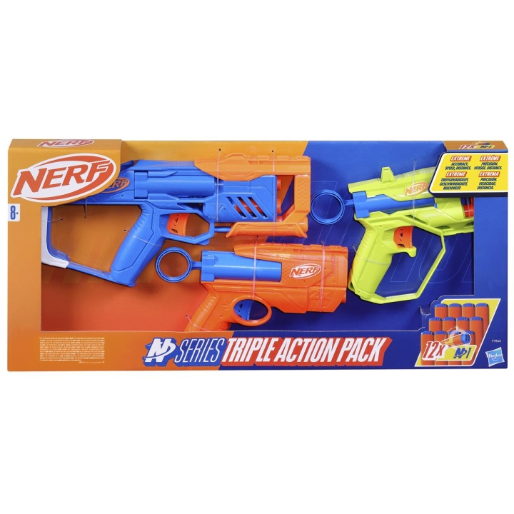 NERF N-Series Trippel Action Pack i gruppen LEKSAKER, BARN- & BABYPRODUKTER / Leksaker / Actionlek hos TP E-commerce Nordic AB (C83467)