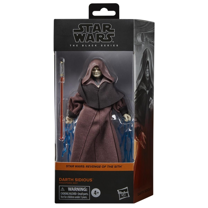 Star Wars The Black Series 6 tums figur Dart Sidious i gruppen LEKSAKER, BARN- & BABYPRODUKTER / Leksaker / Figurer, Miniatyrer & tillbehör hos TP E-commerce Nordic AB (C83492)