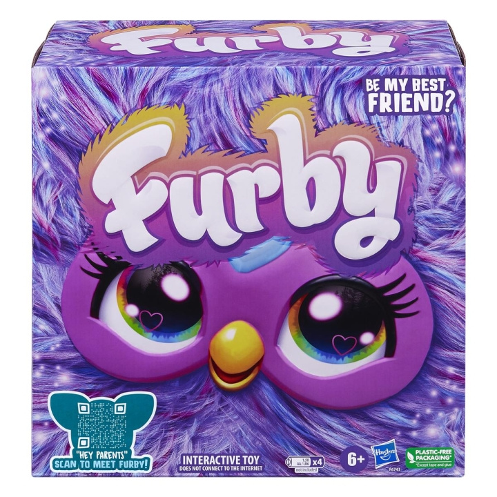 Hasbro Furby interaktiv plyschleksak lila (EN) i gruppen LEKSAKER, BARN- & BABYPRODUKTER / Leksaker / Elektronik & Media hos TP E-commerce Nordic AB (C83501)