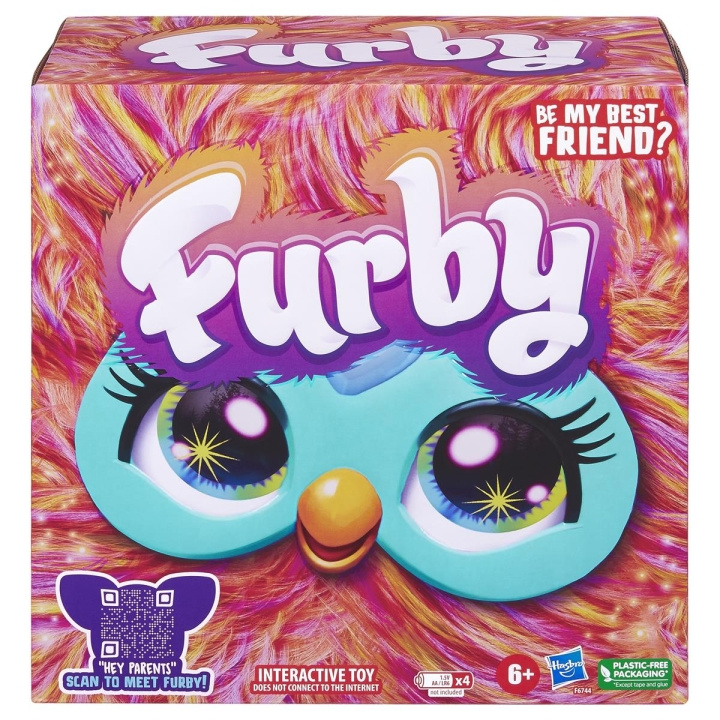 Hasbro Furby interaktiv plyschleksak Coral (EN) i gruppen LEKSAKER, BARN- & BABYPRODUKTER / Leksaker / Elektronik & Media hos TP E-commerce Nordic AB (C83502)