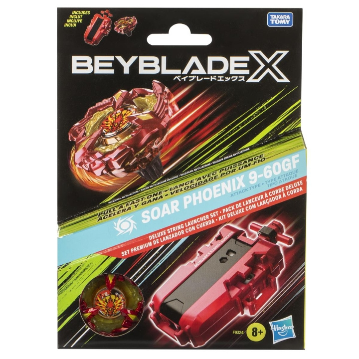 Hasbro Beyblade Burst BBX Deluxe Startramp och Top Soar Phoenix 9-60GF i gruppen LEKSAKER, BARN- & BABYPRODUKTER / Leksaker / Actionlek hos TP E-commerce Nordic AB (C83509)