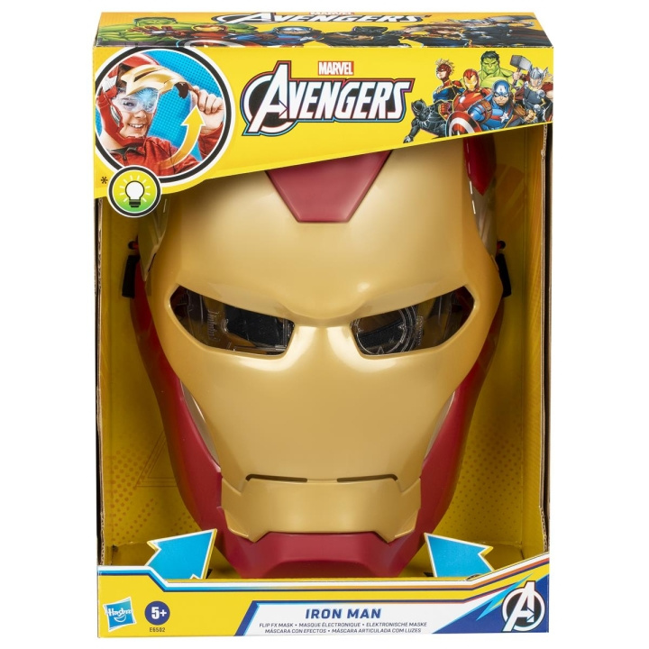 Avengers Iron Man Flip FX Mask i gruppen LEKSAKER, BARN- & BABYPRODUKTER / Leksaker / Maskeradkläder hos TP E-commerce Nordic AB (C83513)