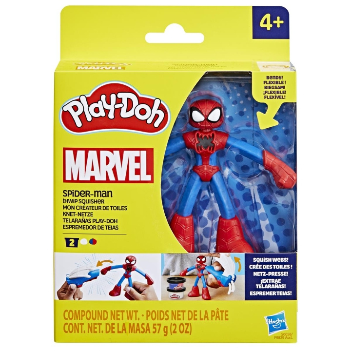 Play-Doh Marvel Spider-Man och komposit i gruppen LEKSAKER, BARN- & BABYPRODUKTER / Leksaker / Pyssel hos TP E-commerce Nordic AB (C83518)