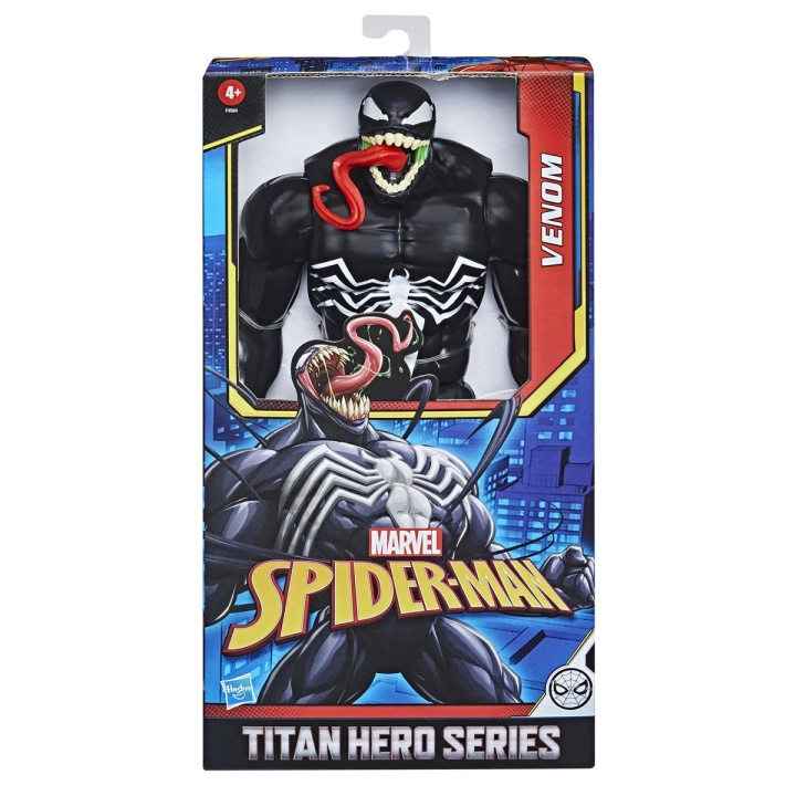 Spider-Man Titan Hero Deluxe Venom i gruppen LEKSAKER, BARN- & BABYPRODUKTER / Leksaker / Figurer, Miniatyrer & tillbehör hos TP E-commerce Nordic AB (C83555)