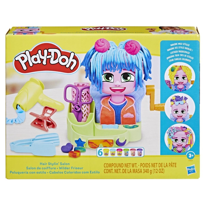 Play-Doh lekset Hair Stylin Salon i gruppen LEKSAKER, BARN- & BABYPRODUKTER / Leksaker / Pyssel hos TP E-commerce Nordic AB (C83563)