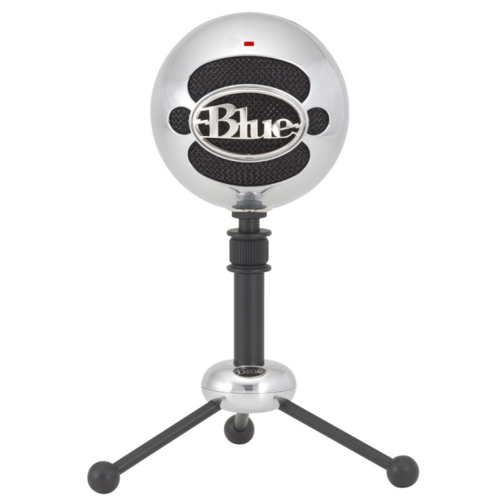 Blue Microphone Blå - Mikrofon Snowball Borstad Aluminium i gruppen DATORER & KRINGUTRUSTNING / Datortillbehör / Mikrofoner hos TP E-commerce Nordic AB (C83584)