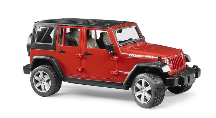 Bruder Jeep Wrangler (02525) i gruppen SPORT, FRITID & HOBBY / Hobby / Plastmodeller / Bilar hos TP E-commerce Nordic AB (C83592)