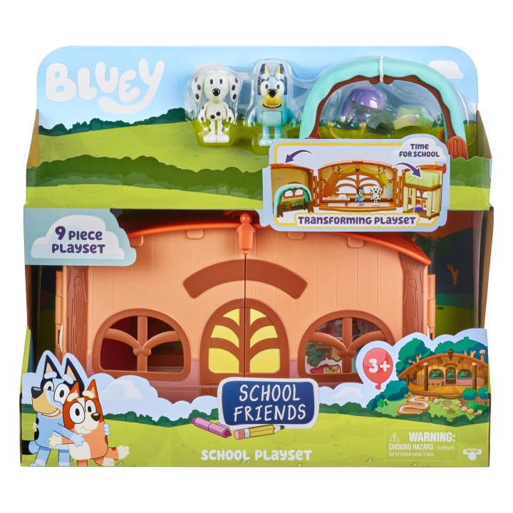 BLUEY School Friends Tema Skola lekset (90175) i gruppen LEKSAKER, BARN- & BABYPRODUKTER / Leksaker / Övriga leksaker hos TP E-commerce Nordic AB (C83643)