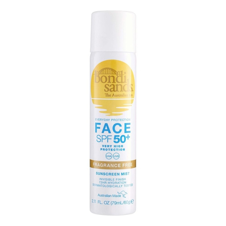 Bondi Sands SPF 50+ doftfri ansiktsmist 79 ml i gruppen SKÖNHET & HÄLSA / Hudvård / Solskydd & Tanning / Solskydd hos TP E-commerce Nordic AB (C83650)