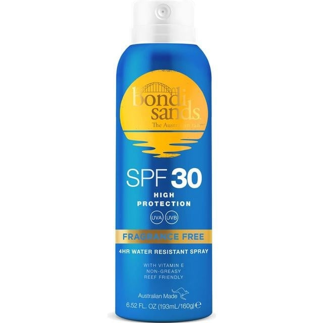 Bondi Sands SPF 30+ doftfri Aerosol Face Mist Spray 193 ml i gruppen SKÖNHET & HÄLSA / Hudvård / Solskydd & Tanning / Solskydd hos TP E-commerce Nordic AB (C83651)