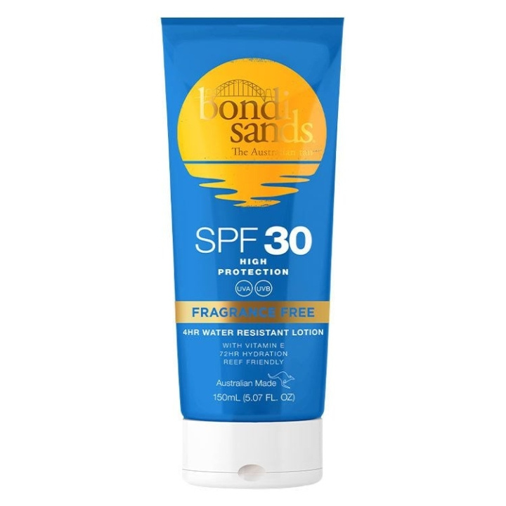 Bondi Sands SPF 30+ doftfri solskyddslotion 150 ml i gruppen SKÖNHET & HÄLSA / Hudvård / Solskydd & Tanning / Solskydd hos TP E-commerce Nordic AB (C83652)