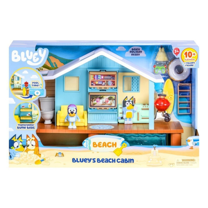 BLUEY Strandstuga ( 90184 ) i gruppen LEKSAKER, BARN- & BABYPRODUKTER / Leksaker / Övriga leksaker hos TP E-commerce Nordic AB (C83656)