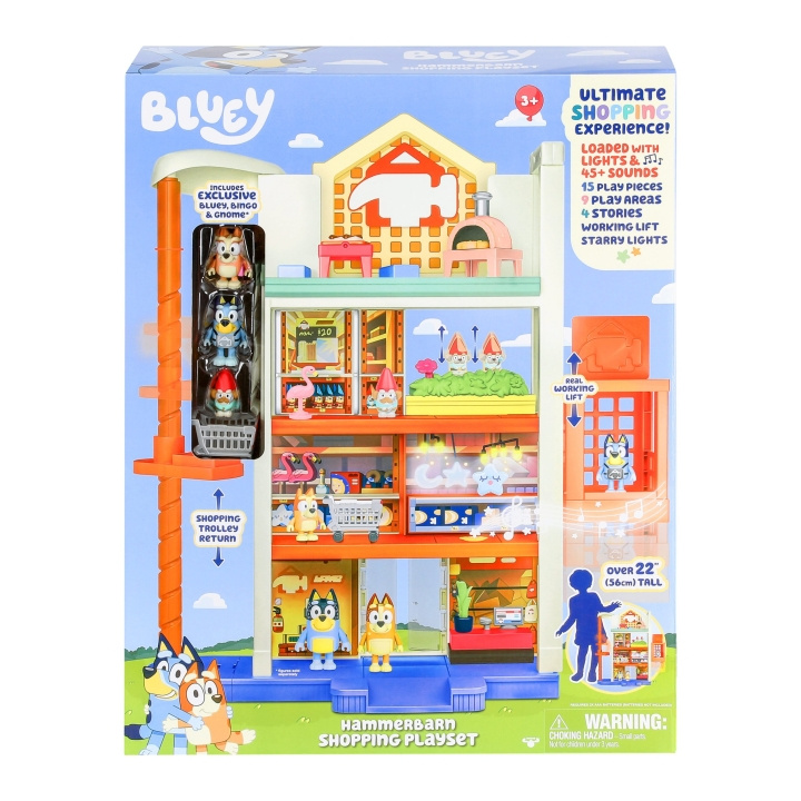 BLUEY Shopping lekset ( 90185 ) i gruppen LEKSAKER, BARN- & BABYPRODUKTER / Leksaker / Övriga leksaker hos TP E-commerce Nordic AB (C83657)