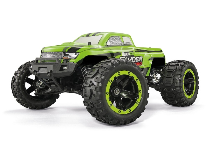 Blackzon Slyder MT Turbo 1/16 4WD 2S Brushless - Grön (540200) i gruppen LEKSAKER, BARN- & BABYPRODUKTER / Radiostyrt / Radiostyrda bilar hos TP E-commerce Nordic AB (C83724)