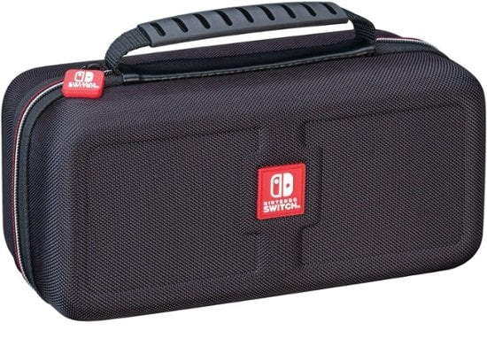 Bigben Interactive Official Traveler Deluxe System Case - Black Nintendo Switch i gruppen HEMELEKTRONIK / Spelkonsoler & Tillbehör / Nintendo Switch / Tillbehör hos TP E-commerce Nordic AB (C83725)