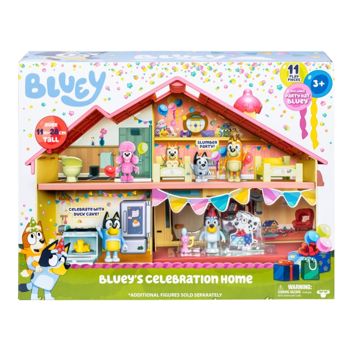 BLUEY BLUEY\'s Birthday Celebration Home lekset (90269) i gruppen LEKSAKER, BARN- & BABYPRODUKTER / Leksaker / Lekset hos TP E-commerce Nordic AB (C83733)