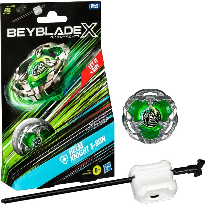 Beyblade - BBX Helm Knight-försvar (F9581ES0) i gruppen LEKSAKER, BARN- & BABYPRODUKTER / Leksaker / Övriga leksaker hos TP E-commerce Nordic AB (C83768)