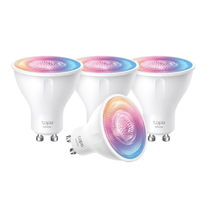 TP-Link Tapo Smart Wi-Fi-strålkastare, flerfärgad (4-pack) /Tapo L630 i gruppen HEMELEKTRONIK / Belysning / LED-lampor hos TP E-commerce Nordic AB (C83805)