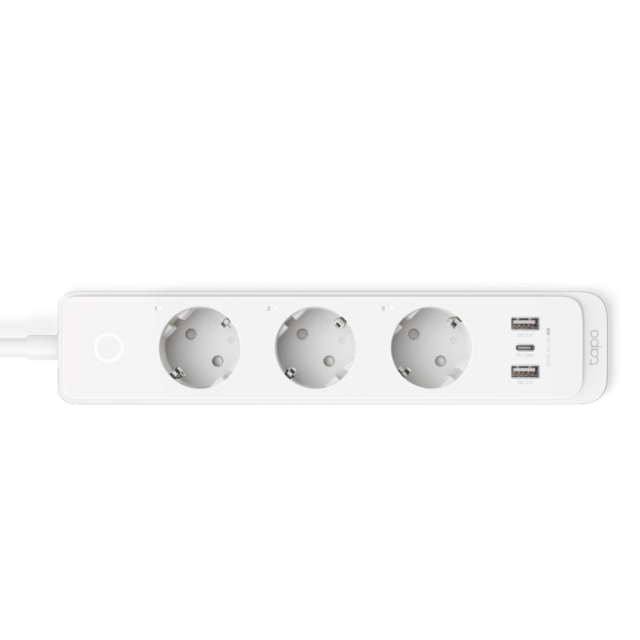 TP-Link Tapo Smart Wi-Fi Power Strip /Tapo P300 i gruppen HEM, HUSHÅLL & TRÄDGÅRD / Smarta hem / Smarta hem-system hos TP E-commerce Nordic AB (C83807)